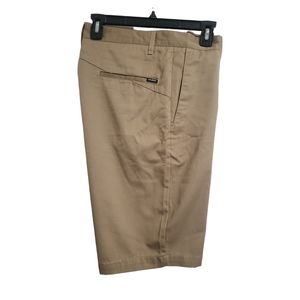 Volcom Men's Slim Shorts Size 32 Khaki